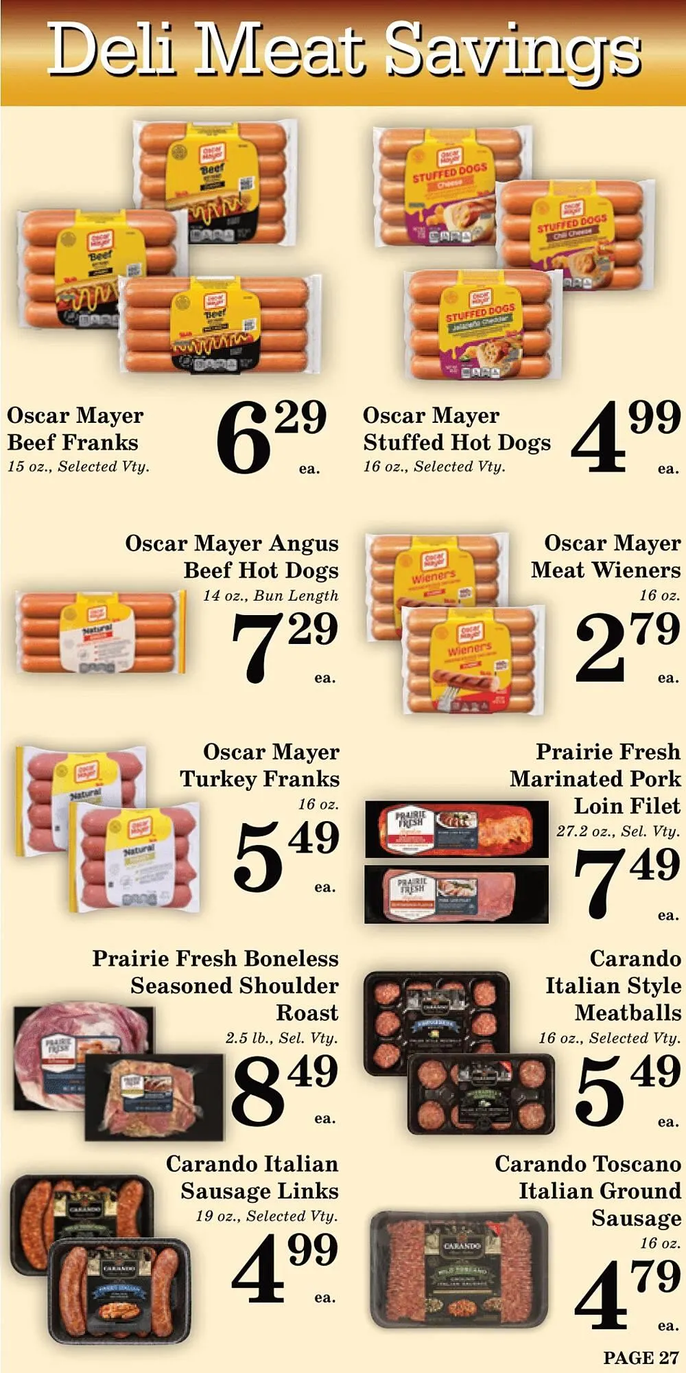 Weekly ad Harvest Foods weekly ad from December 3 to December 30 2025 - Page 28