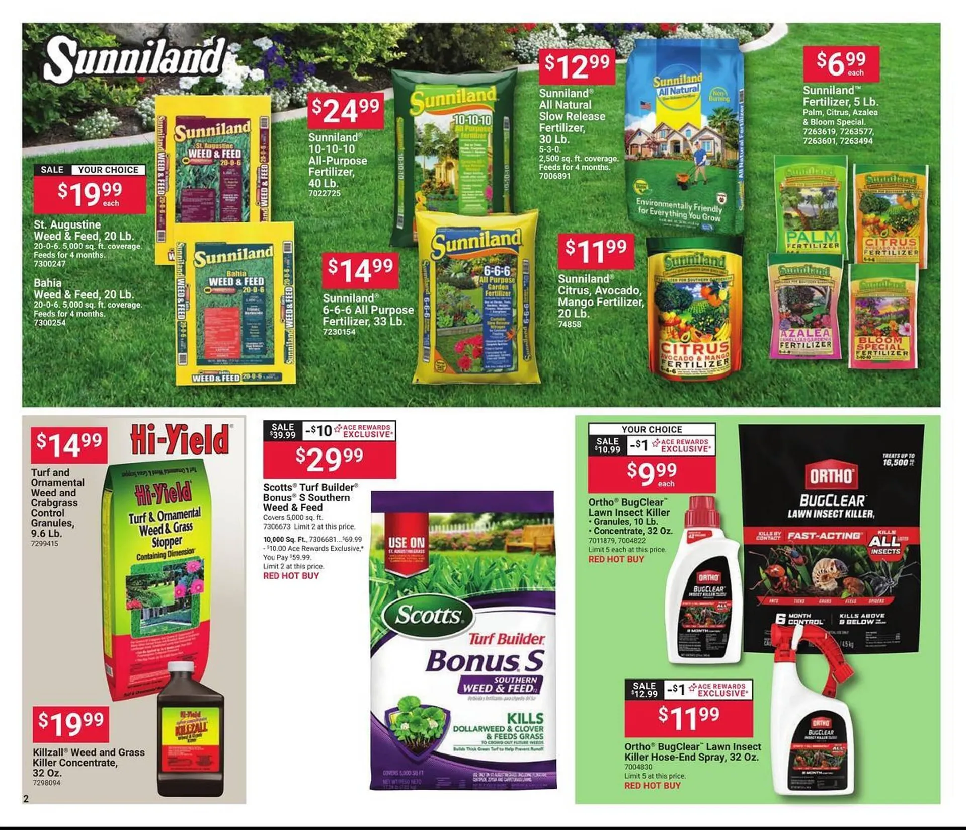 Weekly ad Ace Hardware flyer from March 1 to March 31 2026 - Page 2