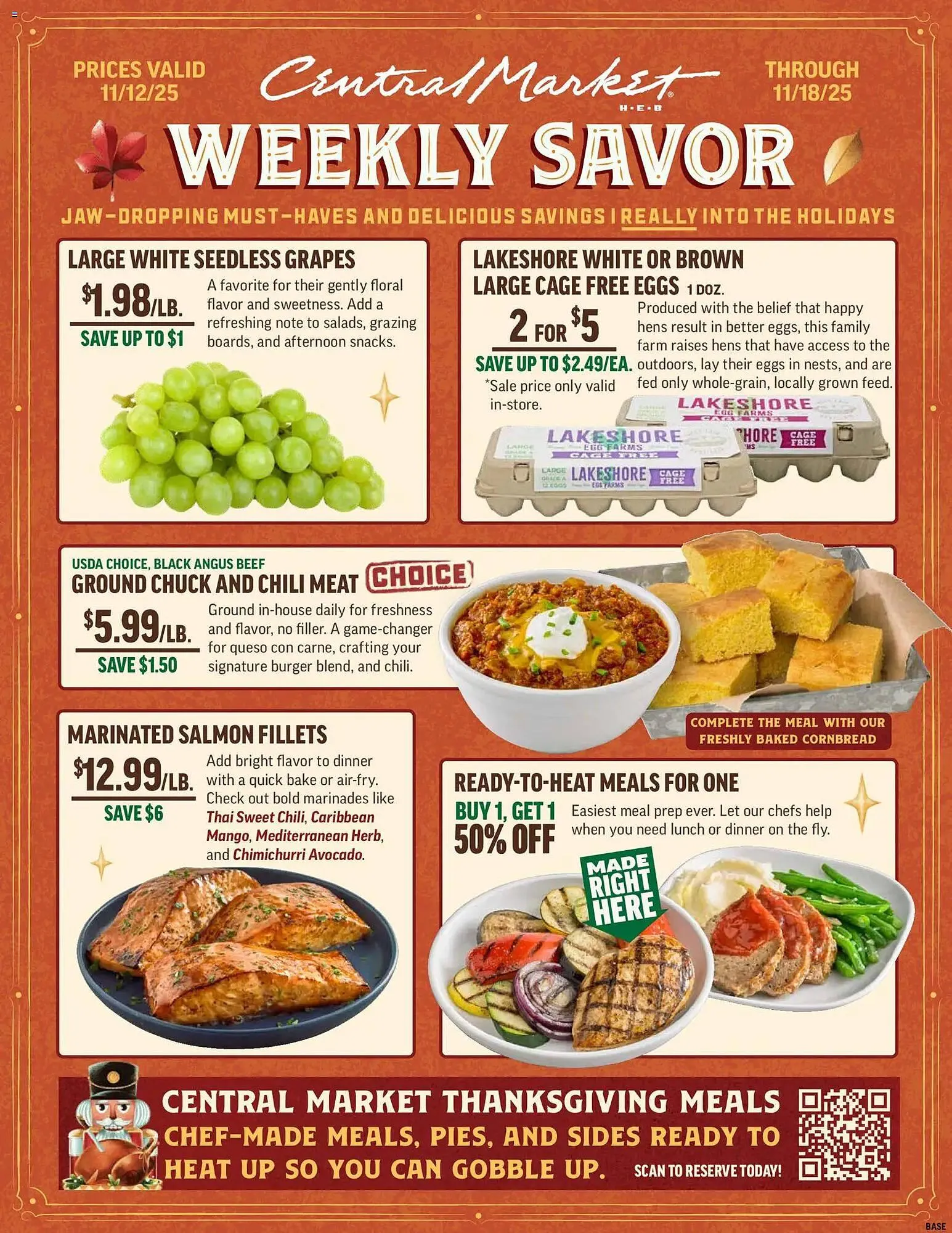 Weekly ad Central Market weekly ad from November 12 to November 19 2025 - Page 1