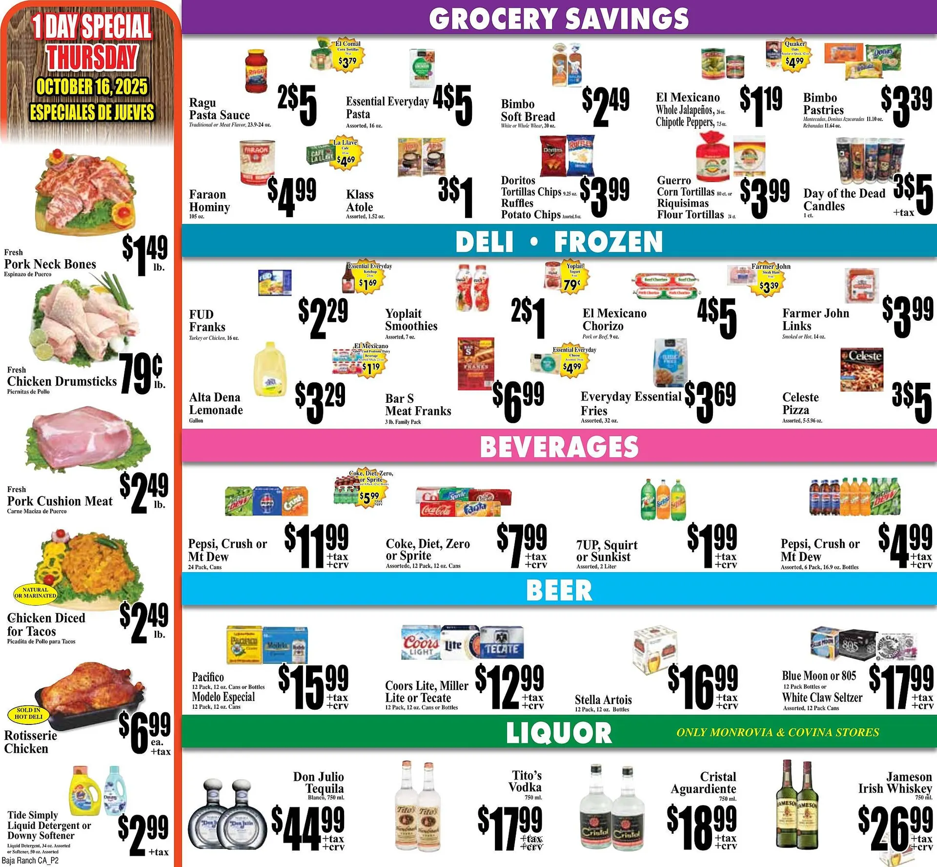Weekly ad Baja Ranch weekly ad from October 15 to October 21 2025 - Page 2