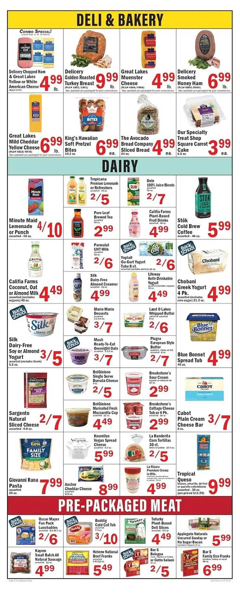 Weekly ad Food Bazaar Weekly Ad from August 14 to August 20 2025 - Page 4