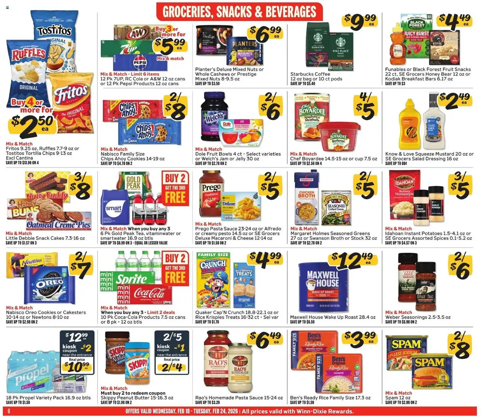 Weekly ad Winn Dixie weekly ad from February 18 to February 24 2026 - Page 6