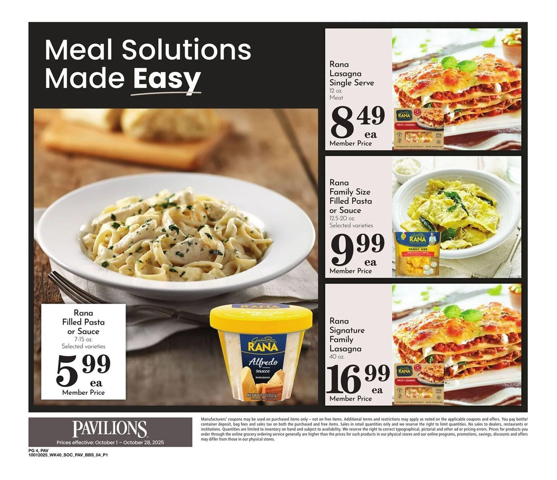 Weekly ad Pavilions weekly ad from October 1 to October 7 2025 - Page 4