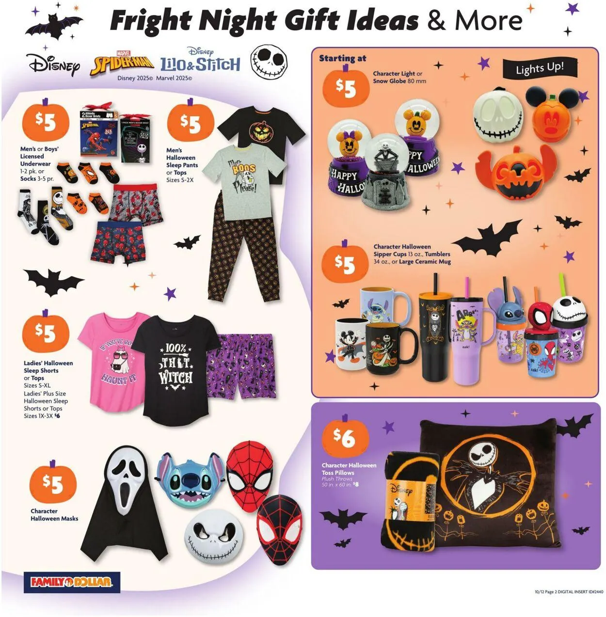 Weekly promotion Family Dollar Current weekly ad spanning from October 12 to October 18 2025 - Page 2 for Catalogue 365