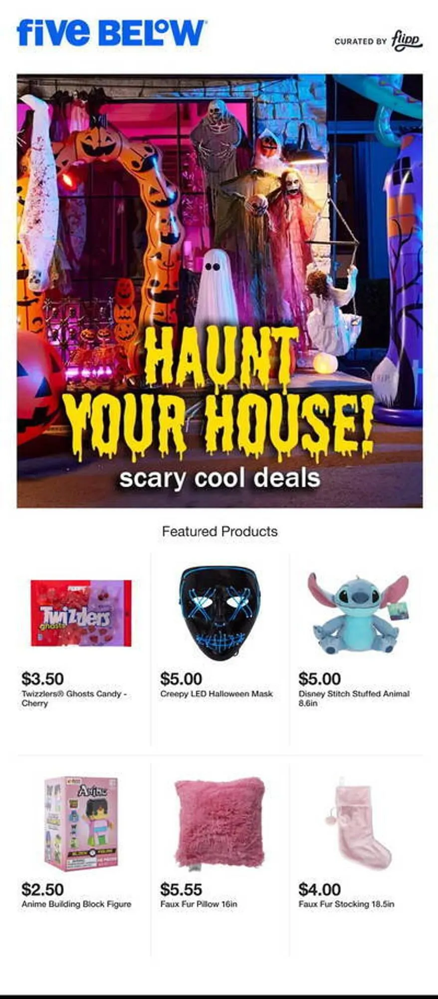 Weekly ad Five Below Weekly Ad from September 27 to October 3 2024 - Page 1