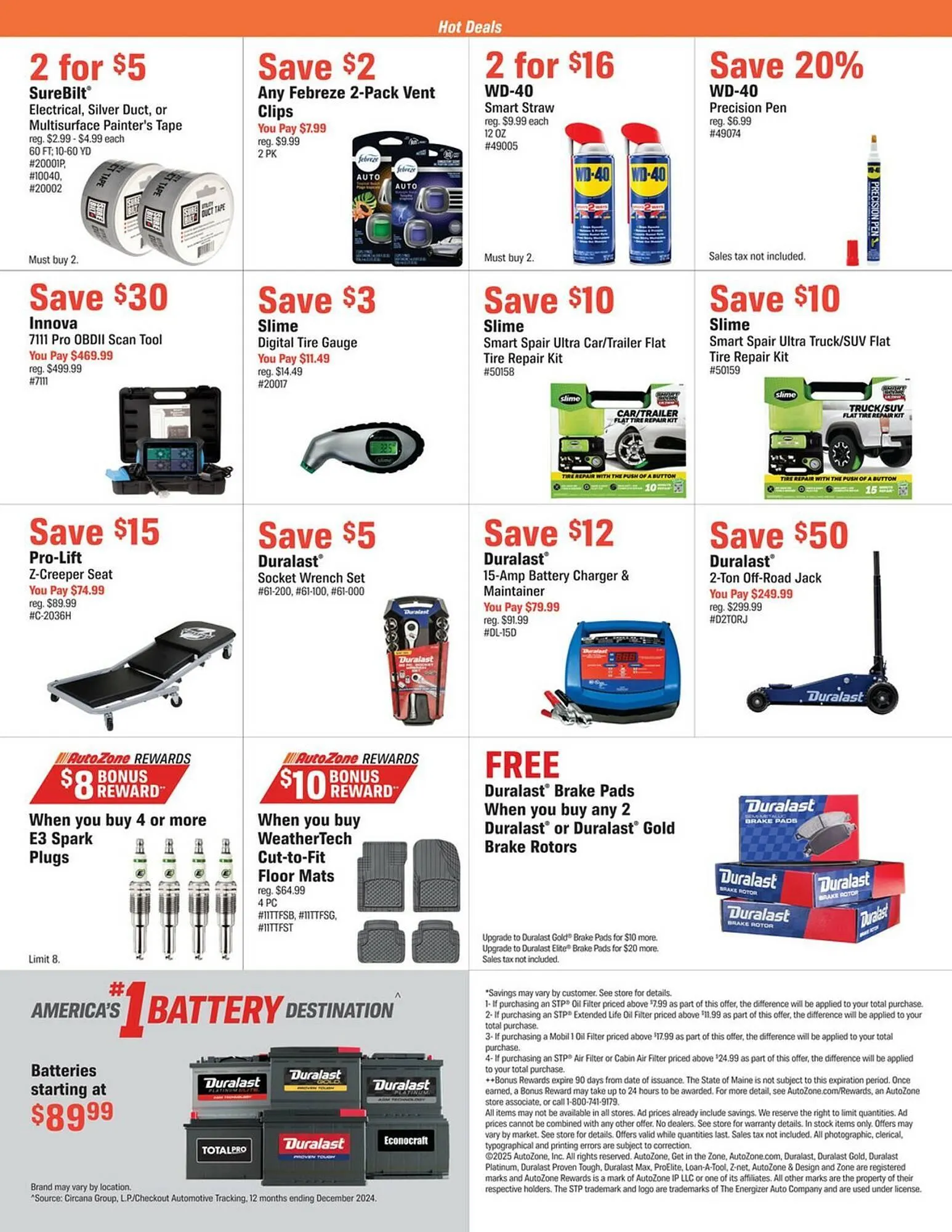 Weekly ad AutoZone Weekly Ad from July 29 to August 25 2025 - Page 5
