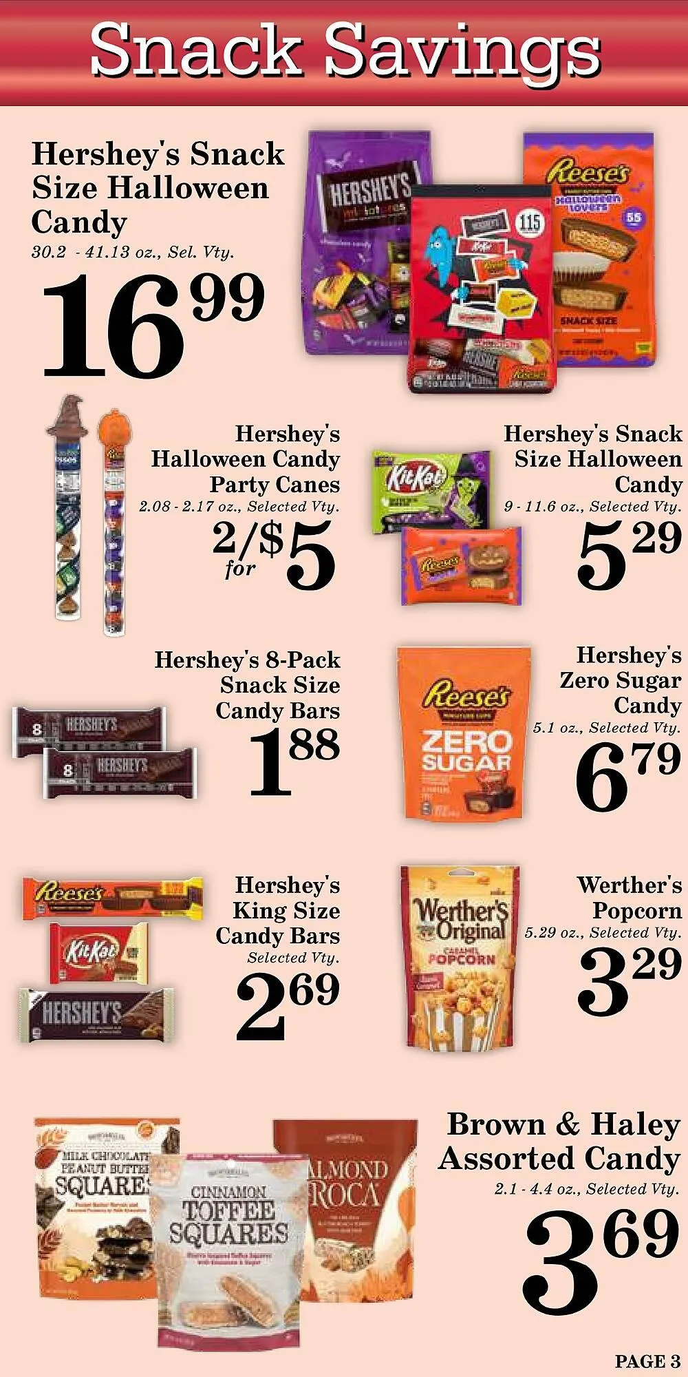 Weekly promotion Harvest Foods weekly ad spanning from September 3 to September 30 2025 - Page 4 for Catalogue 365