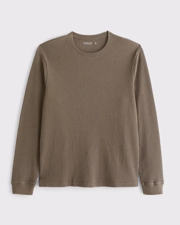 Long-Sleeve Classic Waffle Tee