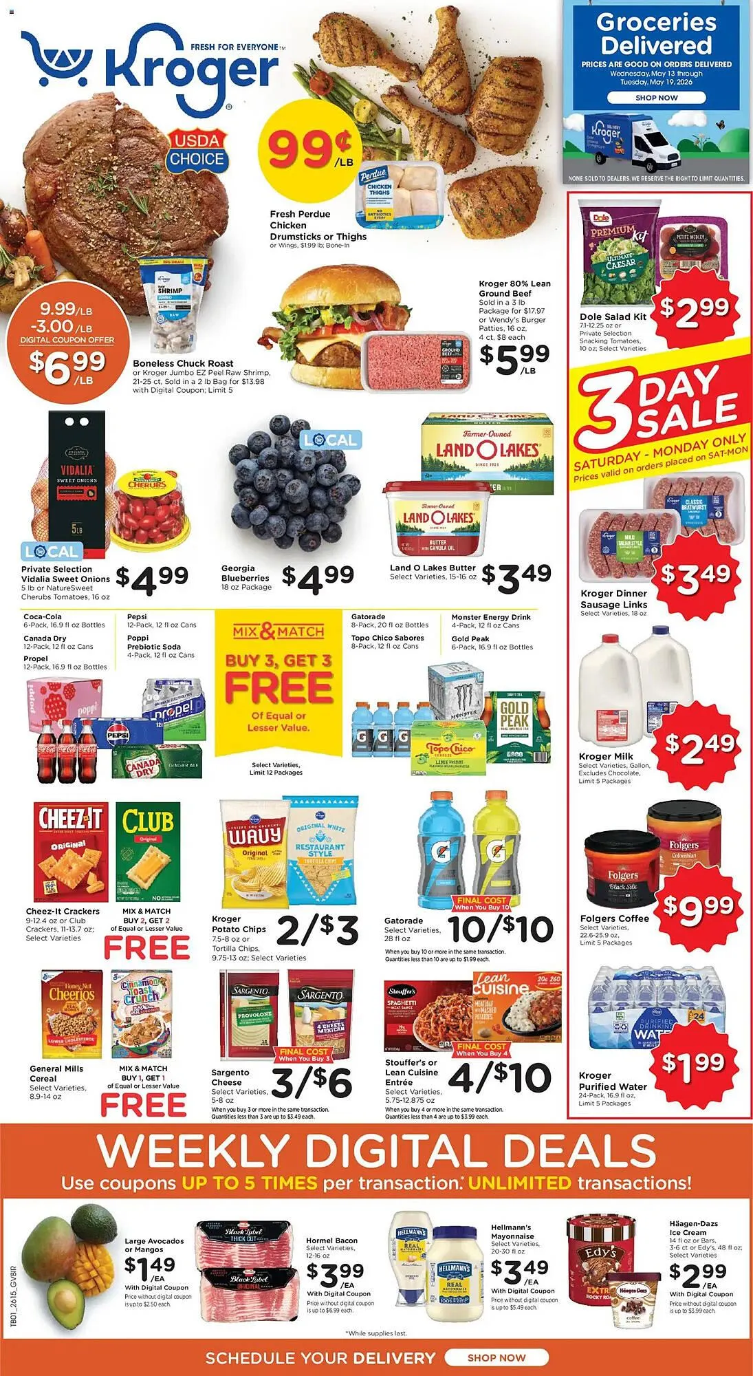 Weekly ad Kroger weekly ad from May 13 to May 20 2026 - Page 1