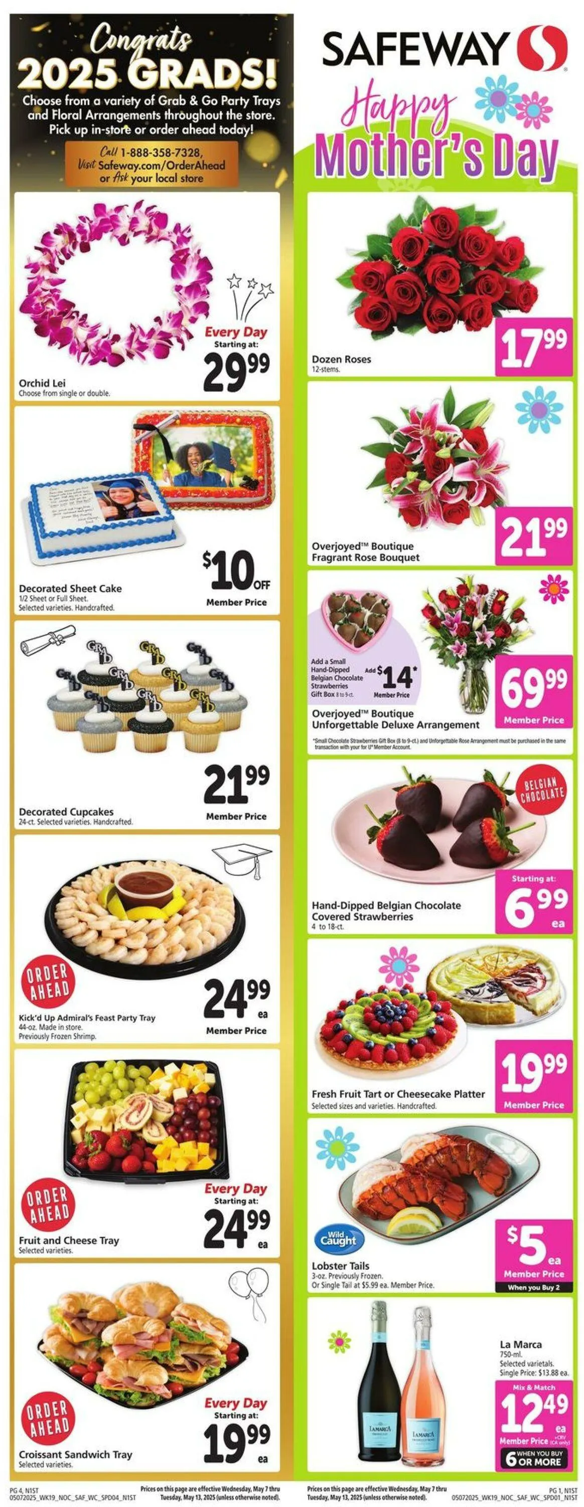 Weekly ad Safeway Current weekly ad from May 7 to May 13 2025 - Page 1