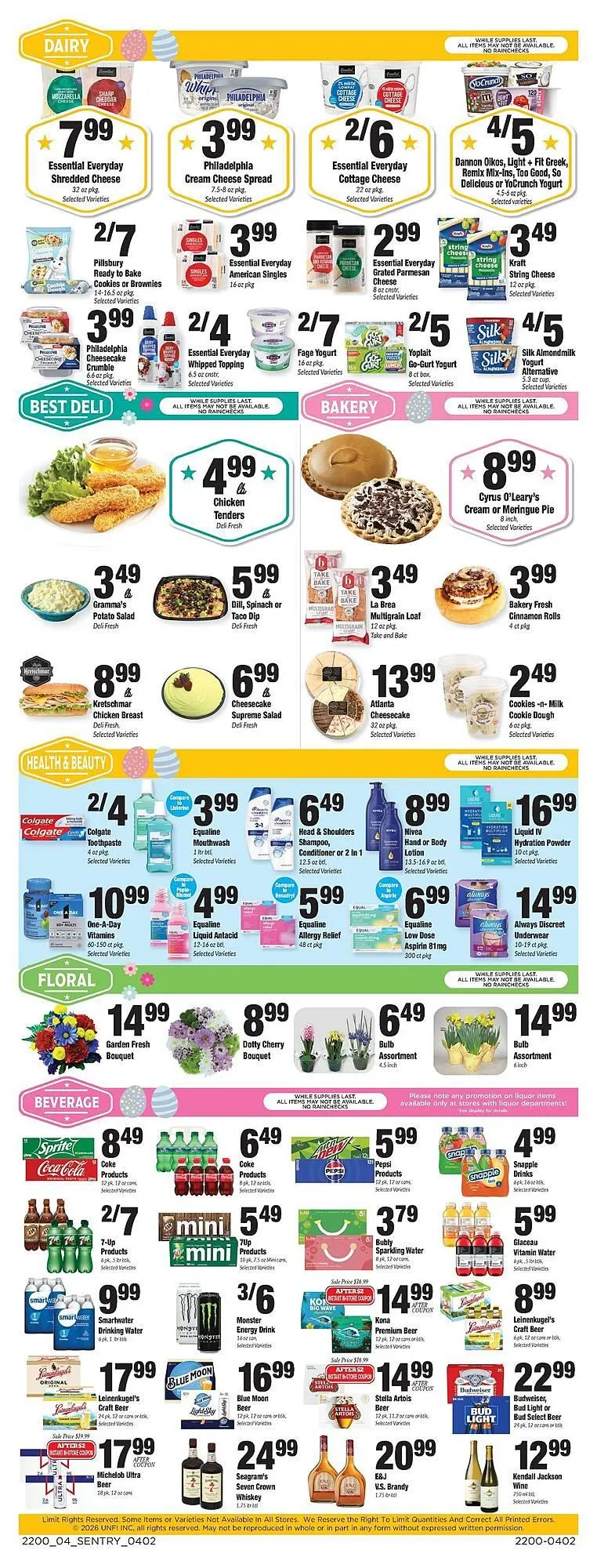 Weekly ad Sentry weekly ad from April 3 to April 5 2026 - Page 4