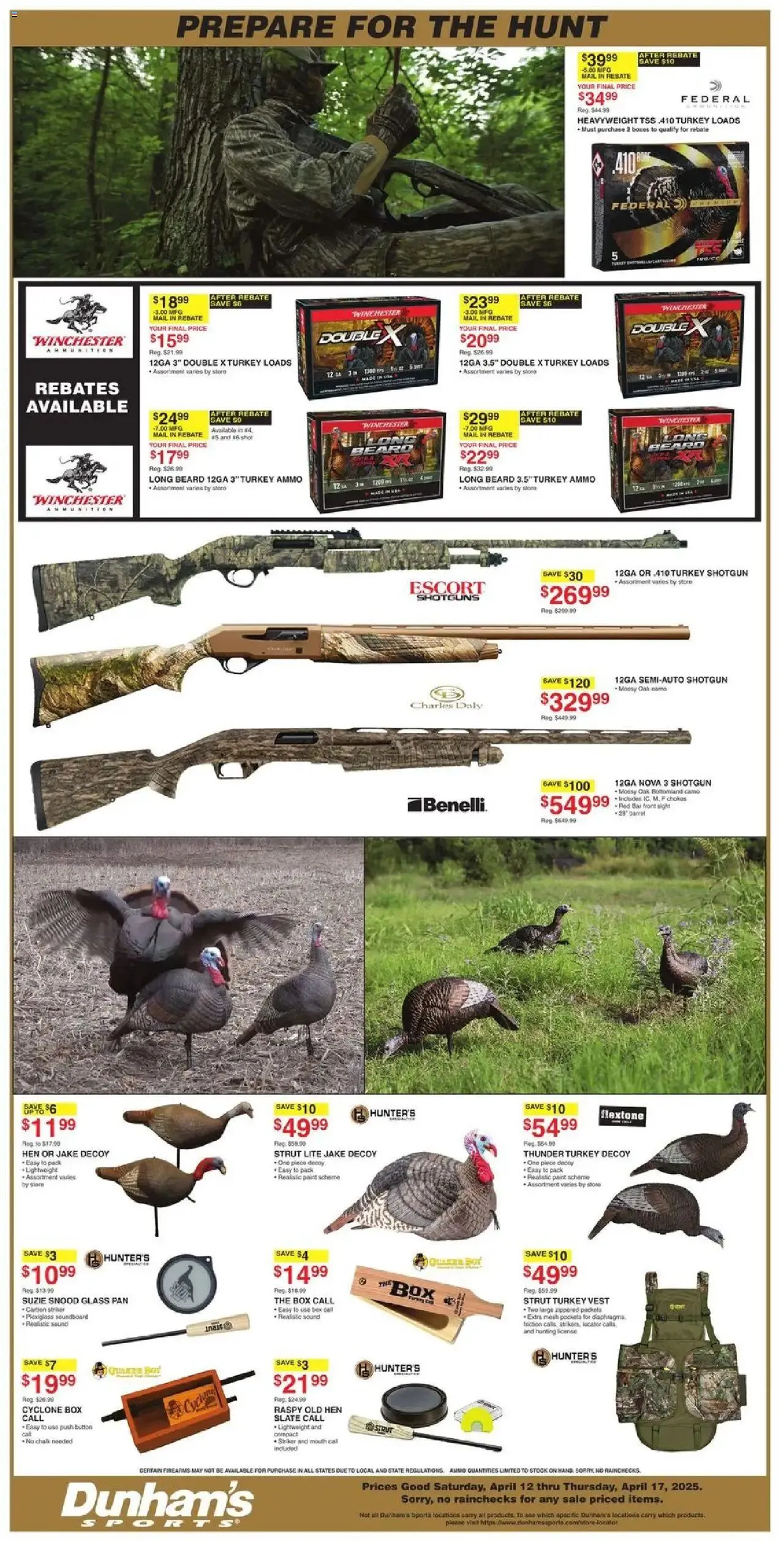 Weekly ad Dunham's Sports Weekly - PA from April 12 to April 17 2025 - Page 8