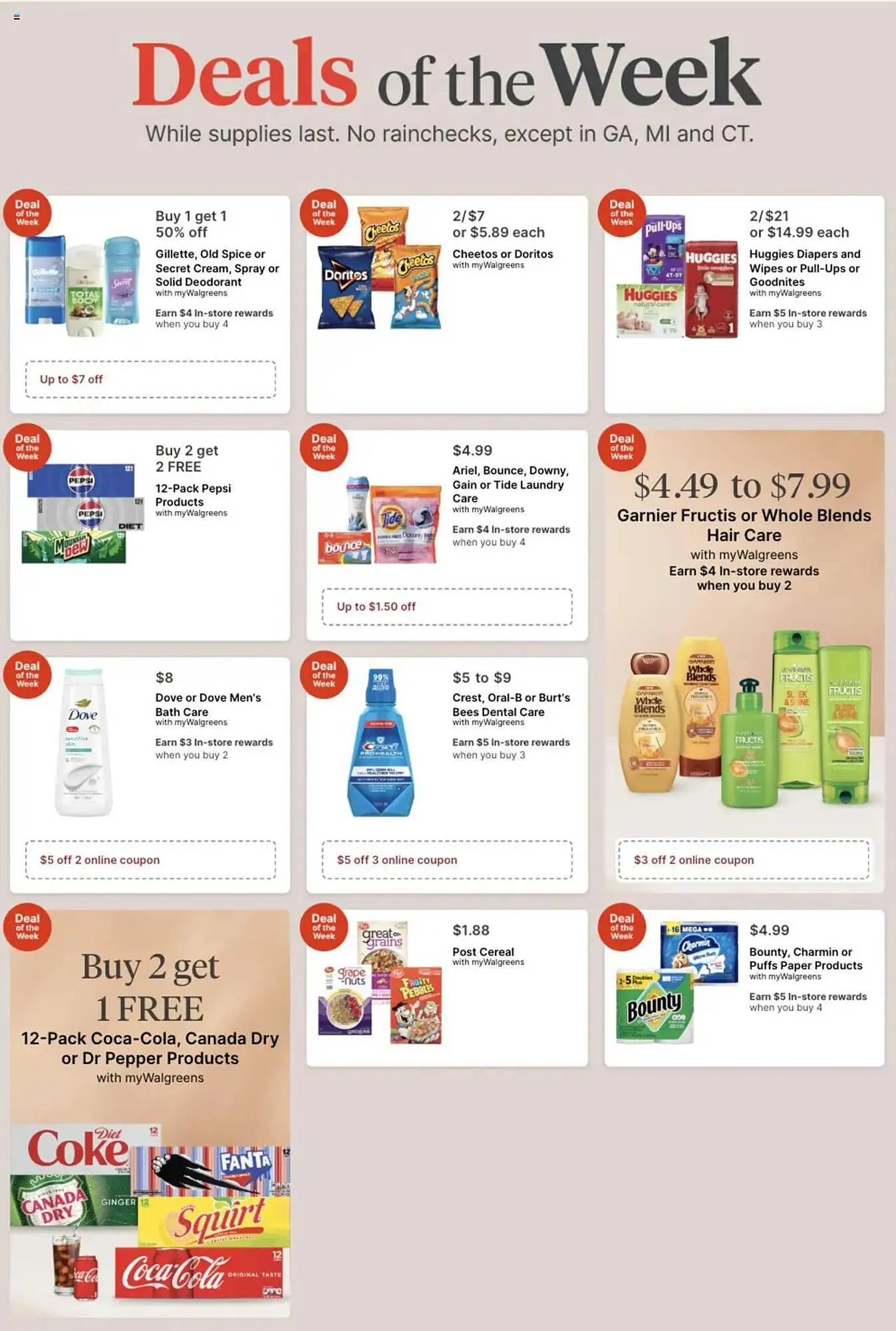 Weekly ad Walgreens weekly ad from October 5 to October 12 2025 - Page 1