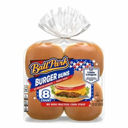 Ball Park White Burger Buns