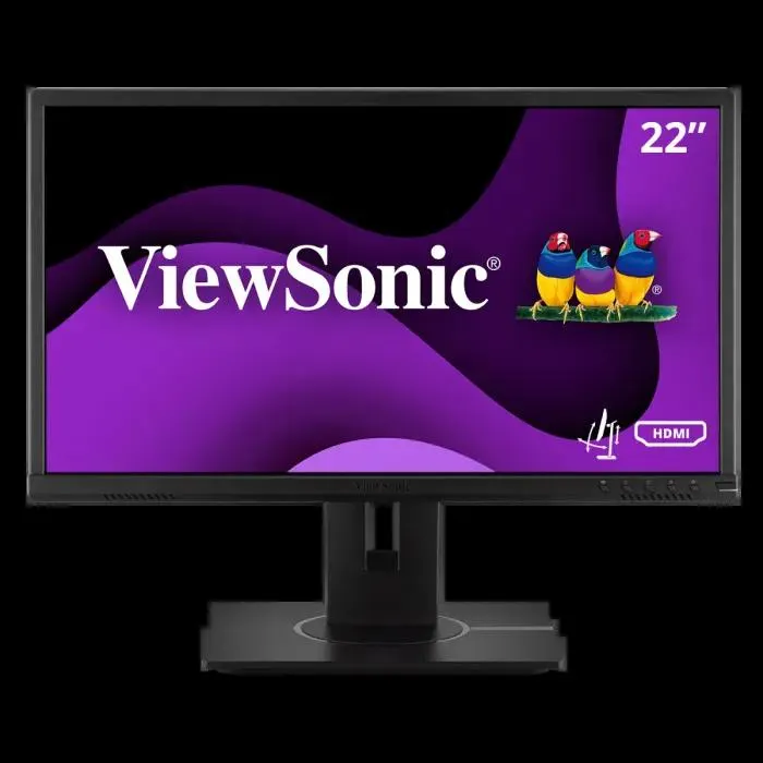 ViewSonic 22" 1080p Ergonomic 40-Degree Tilt Monitor with HDMI, DP, and VGA | VG2240