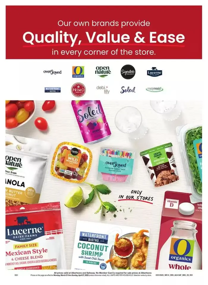 Weekly ad  Albertsons - Denver - BBS from March 31 to April 27 2025 - Page 29