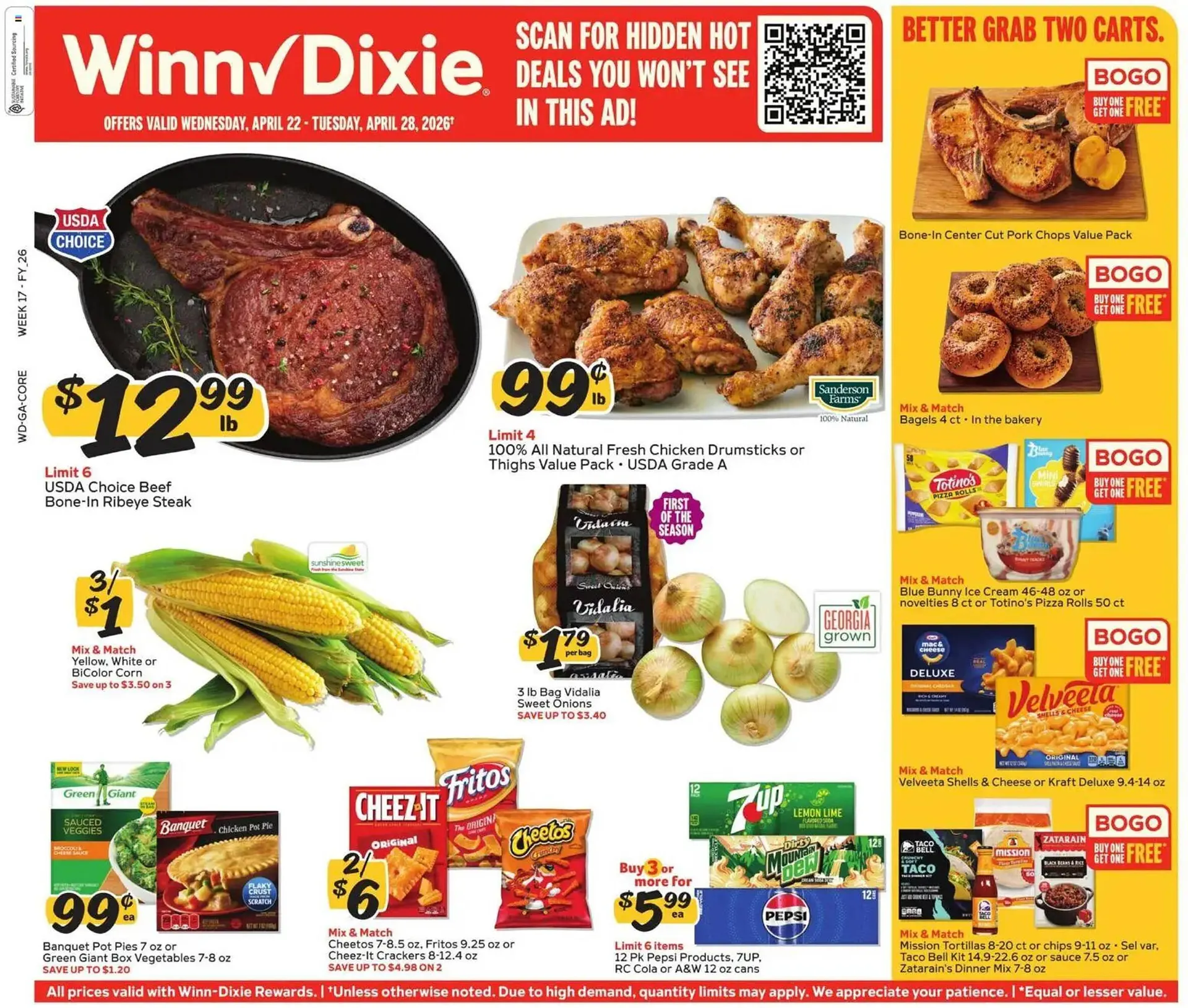 Weekly ad Winn Dixie weekly ad from April 22 to April 29 2026 - Page 1