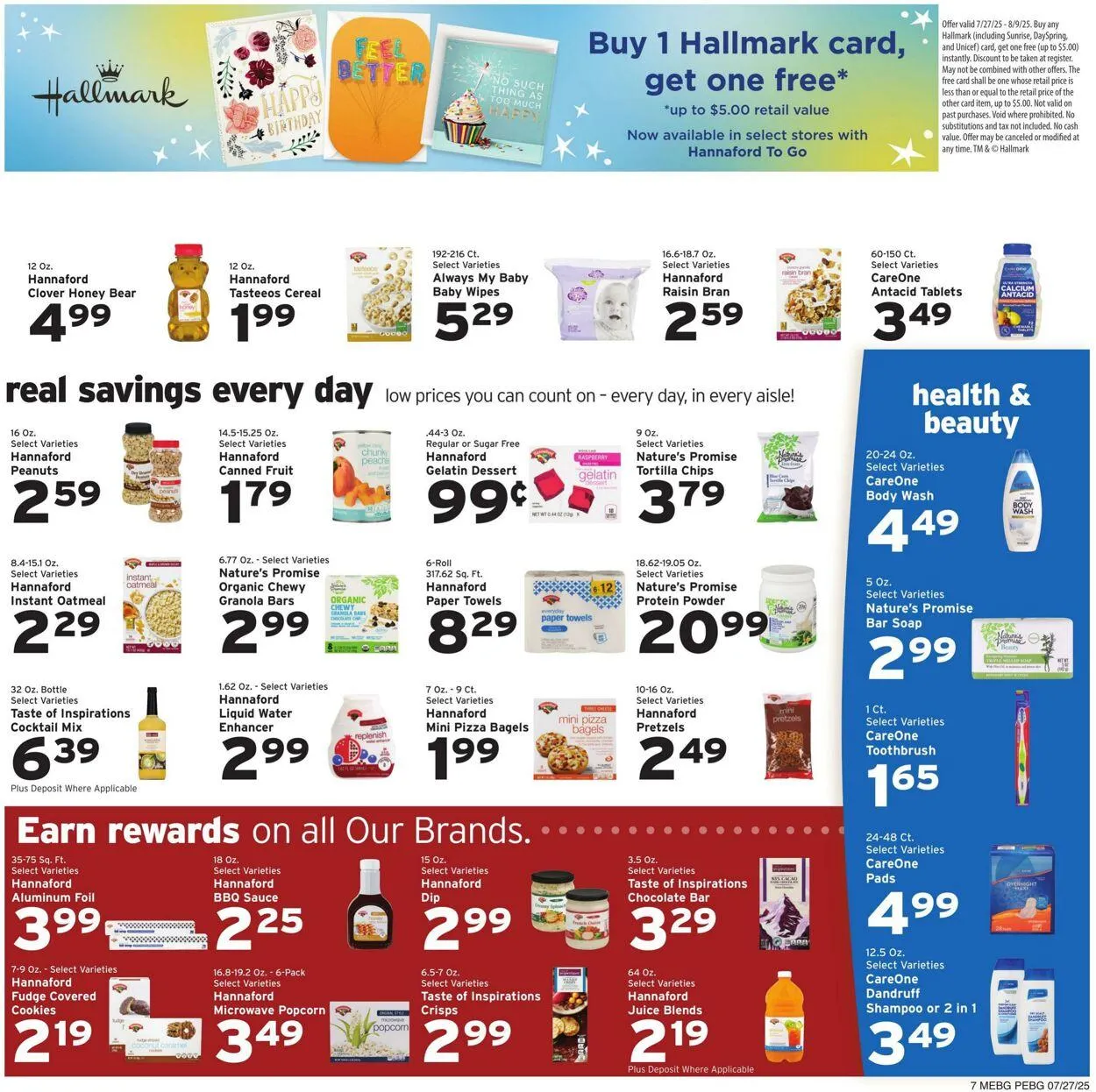 Weekly ad Hannaford Current weekly ad from July 27 to August 2 2025 - Page 7