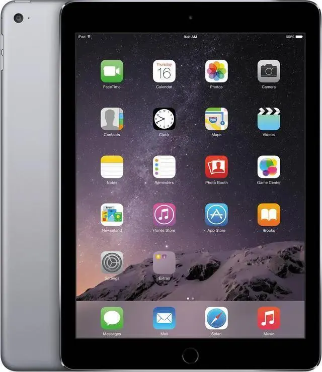 Apple iPad Air 2 64GB Retina Display 9.7" MGKL2LL/A WiFi Space Gray