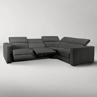 Verona Reclining Leather Sectional