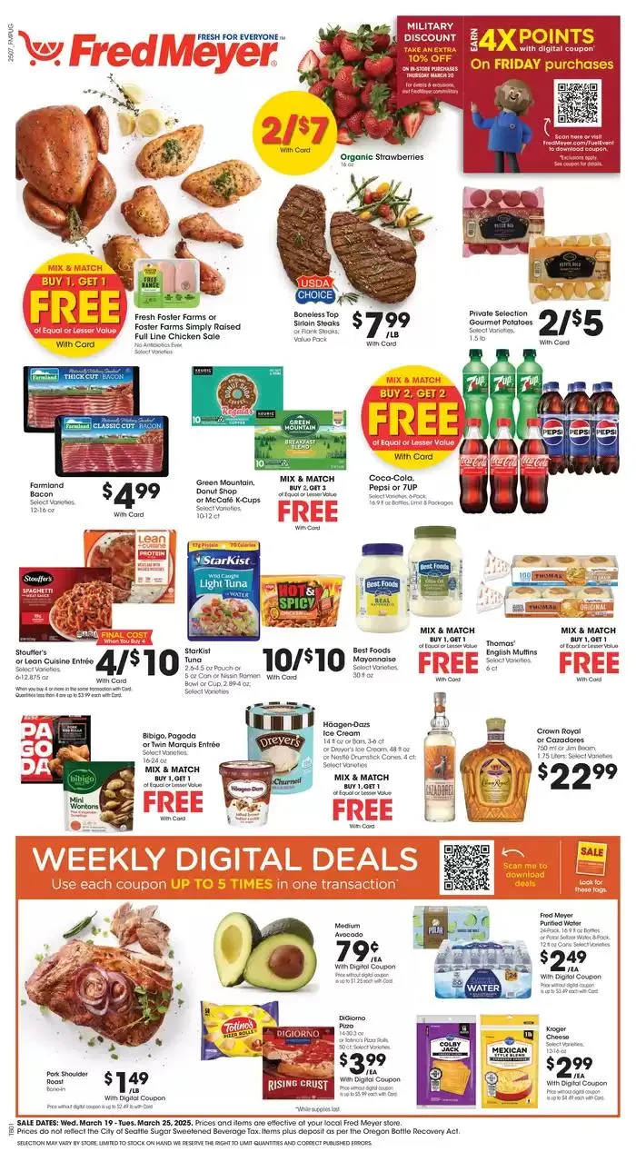 Weekly ad Save now with our deals from March 19 to March 25 2025 - Page 1
