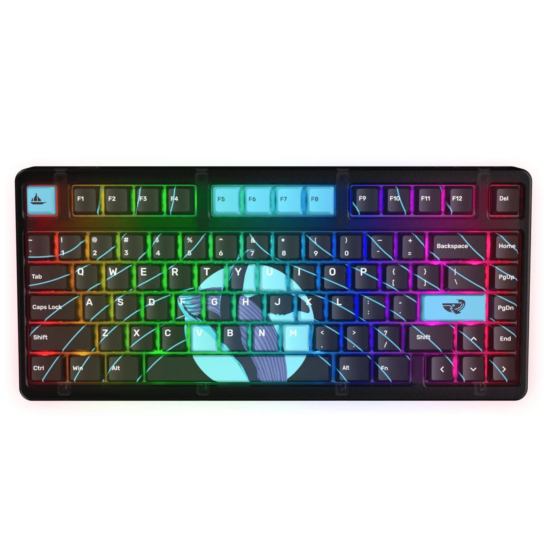 K75 Mechanical Keyboard - Space Whale