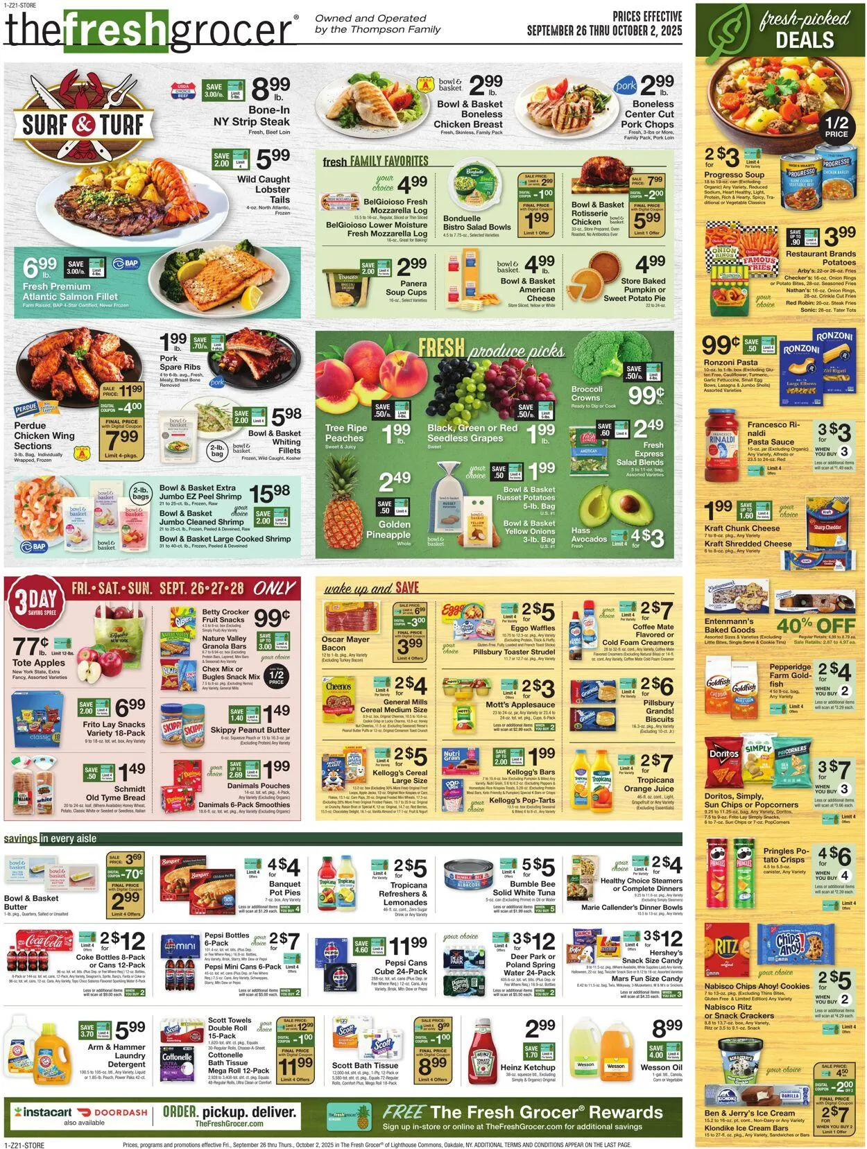 Weekly ad Gerrity's Supermarkets Current weekly ad from September 25 to October 2 2025 - Page 1