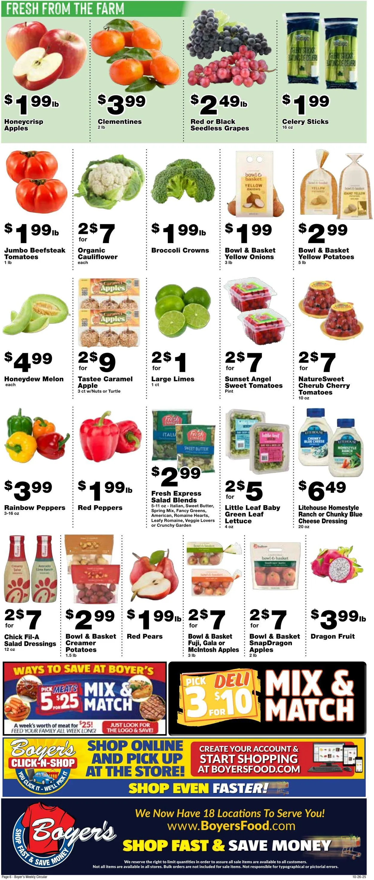 Weekly ad Boyer's from October 26 to November 1 2025 - Page 6