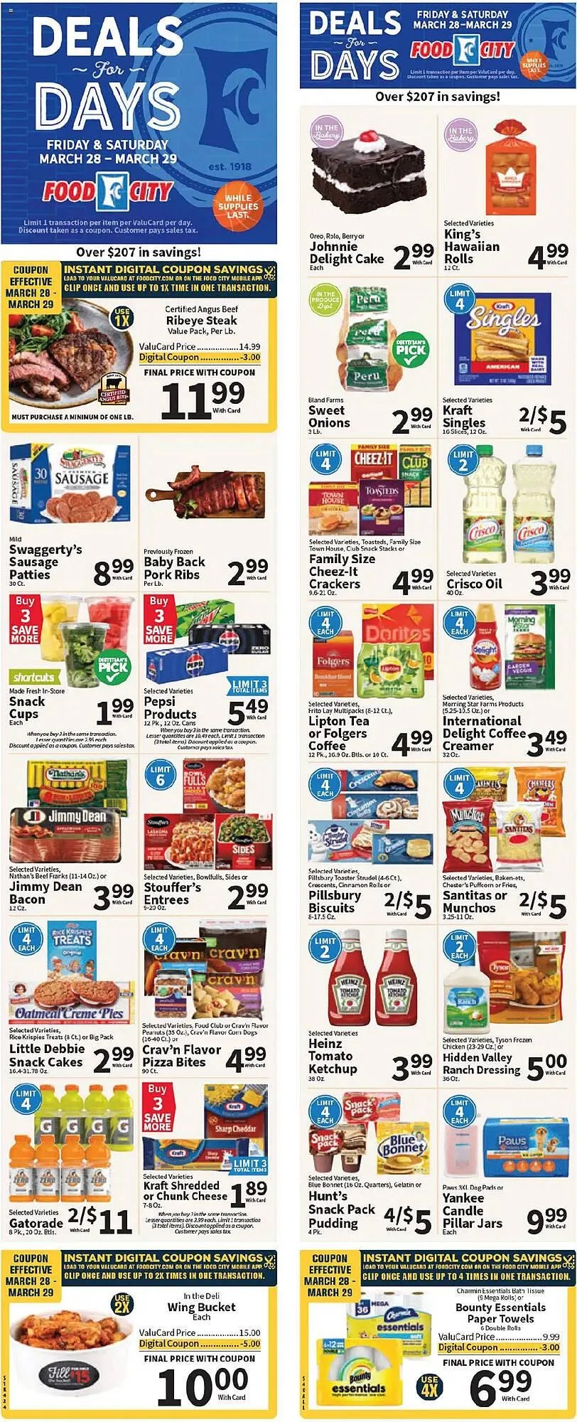 Weekly ad Food City Weekly Ad from March 26 to April 1 2025 - Page 1