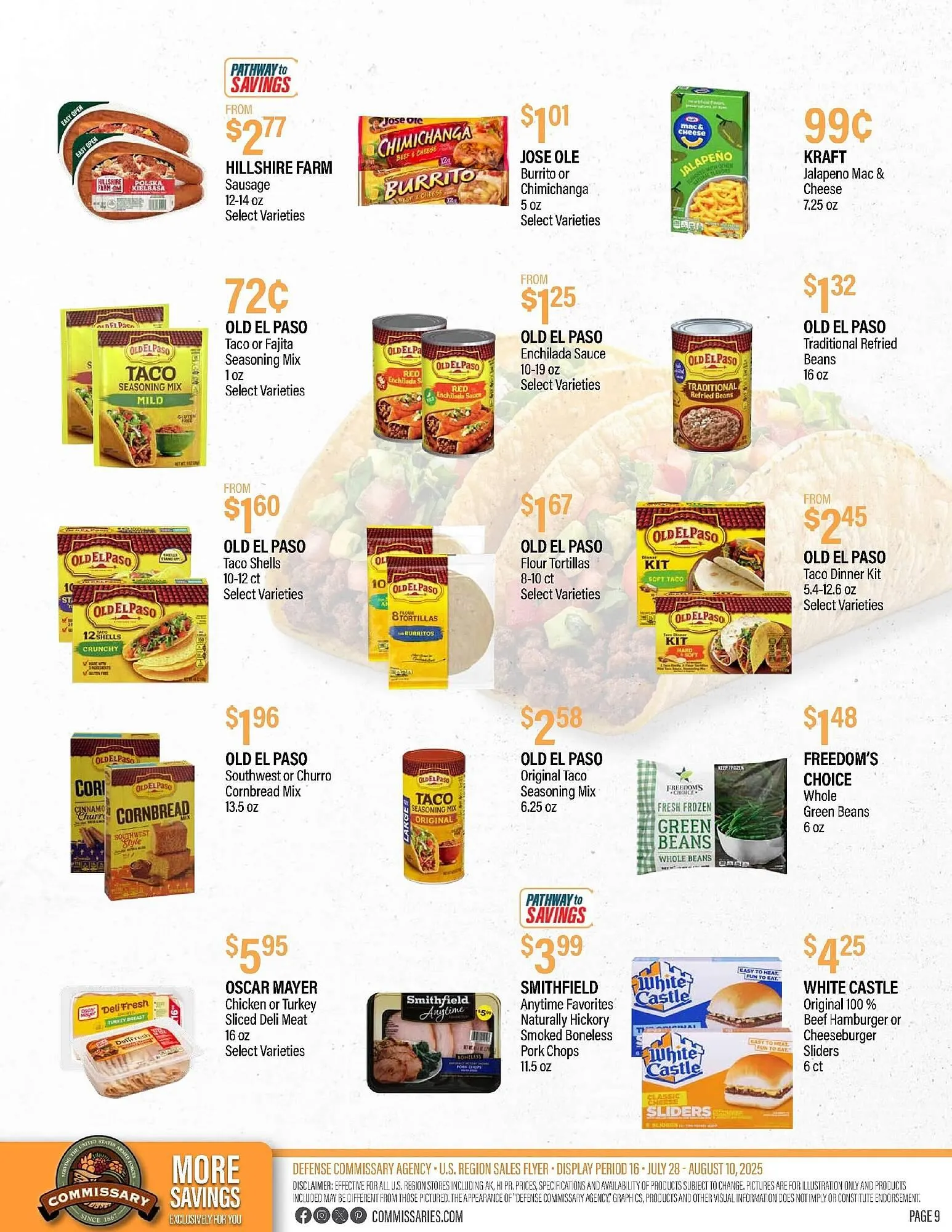 Weekly ad Commissary Weekly Ad from July 28 to August 10 2025 - Page 9