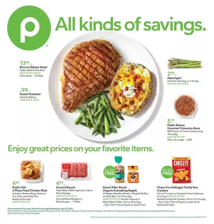 Weekly ad Wide range of offers from March 27 to April 2 2025 - Page 1