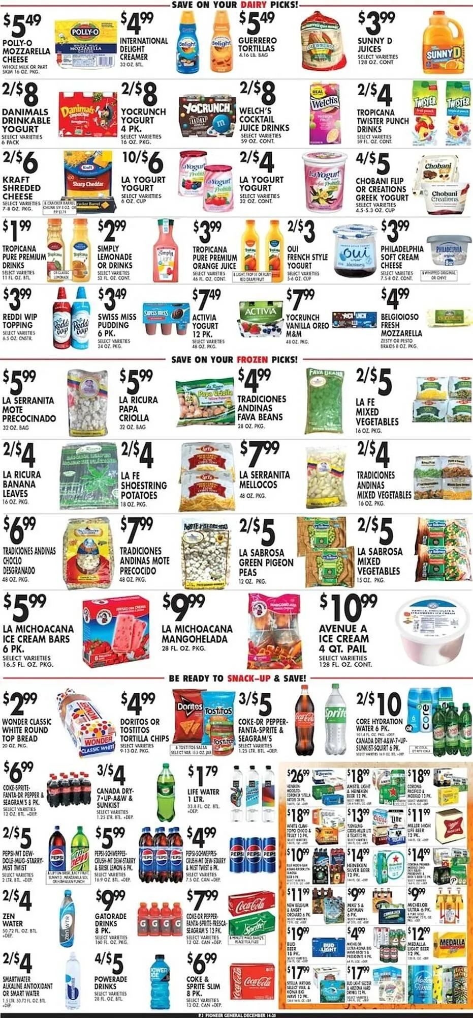Weekly ad Pioneer Supermarkets weekly ad from December 26 to January 8 2026 - Page 3