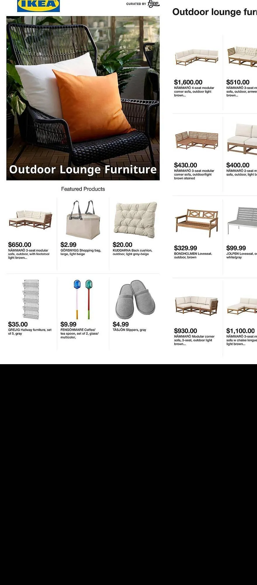 Weekly promotion Ikea weekly ad spanning from April 28 to May 4 2026 - Page 1 for Catalogue 365