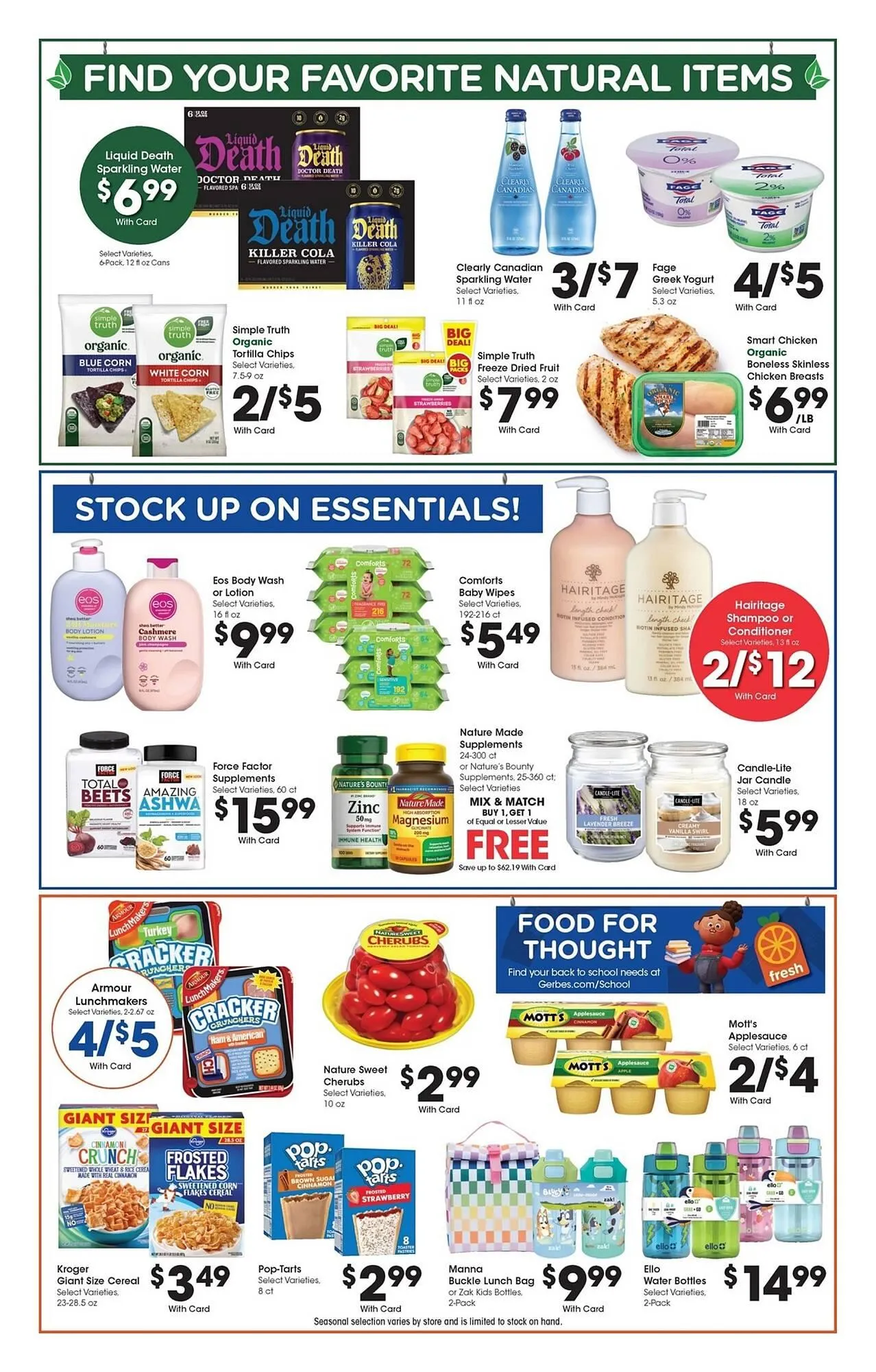 Weekly ad Gerbes ad from July 30 to August 5 2025 - Page 9