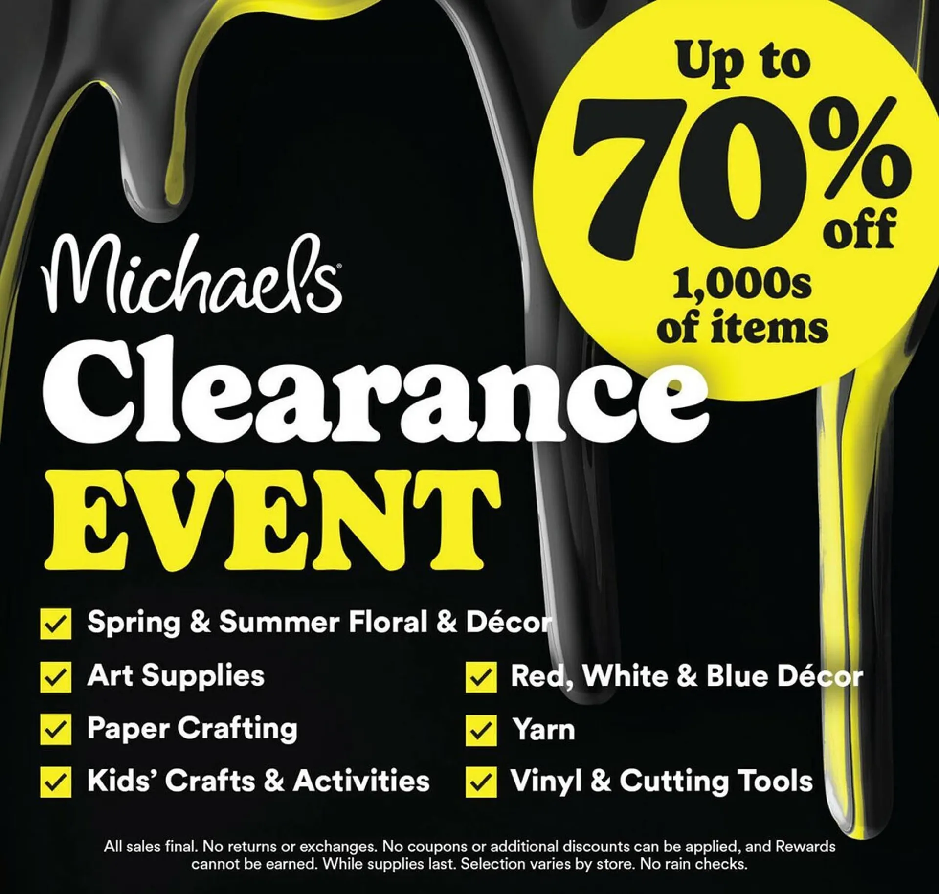 Weekly ad Michaels Weekly Ad from July 6 to July 12 2025 - Page 1