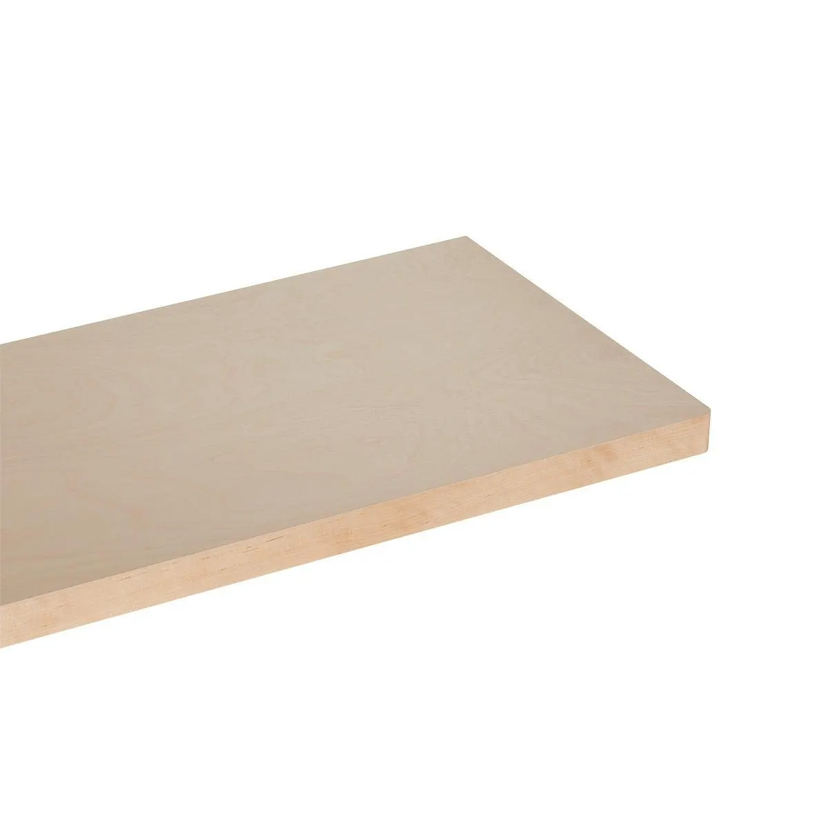 12" x 2' x 1-1/4" h Elfa Decor Décor Shelf Birch