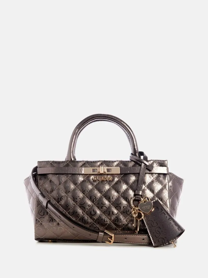 Idra Small Faux-Leather Satchel