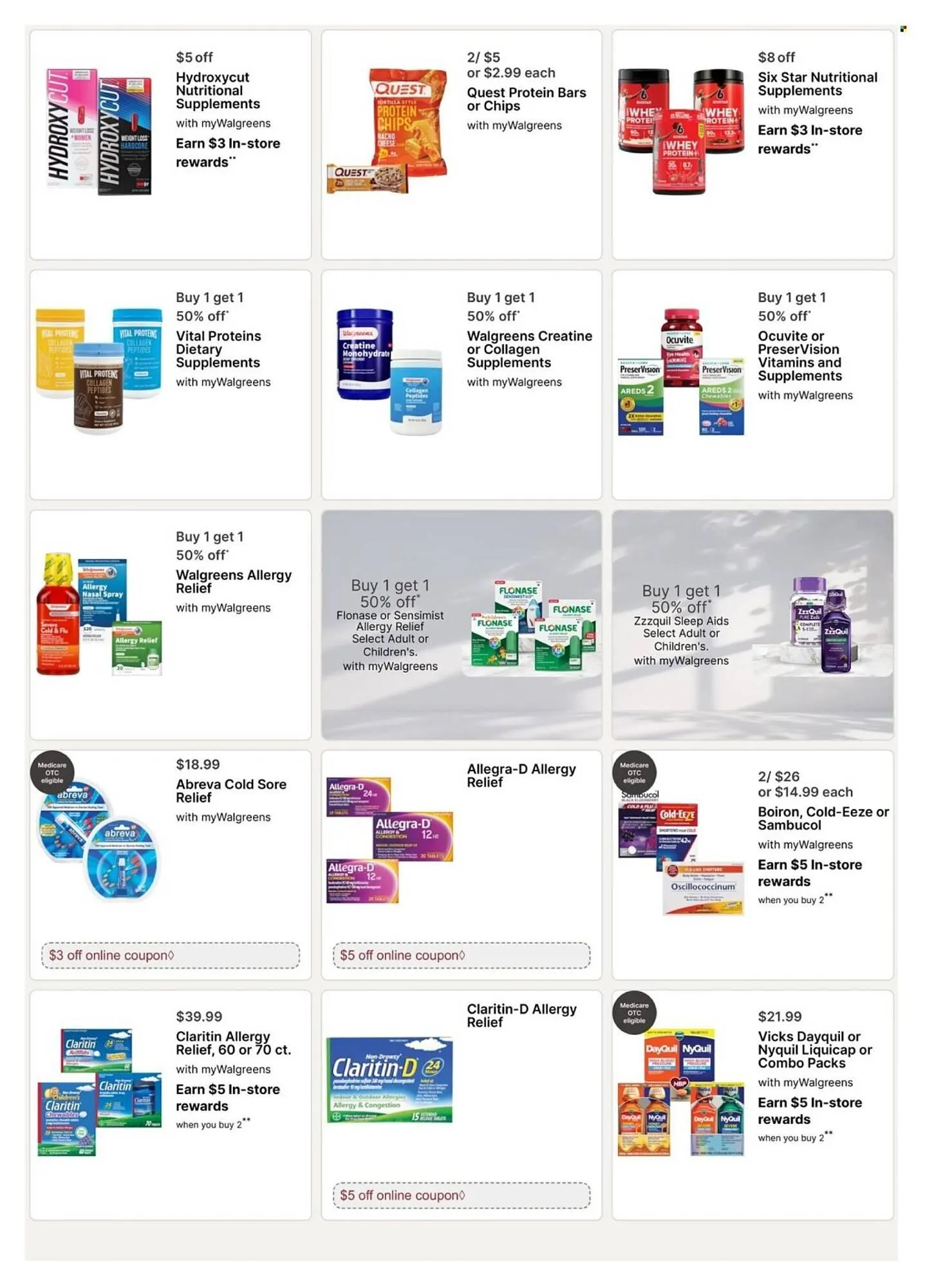 Weekly promotion Walgreens weekly ad spanning from September 21 to September 27 2025 - Page 8 for Catalogue 365