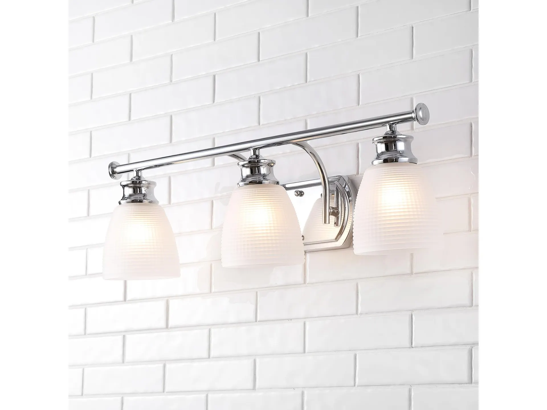 Jonathan Y 3-Light LED Vanity Sconce