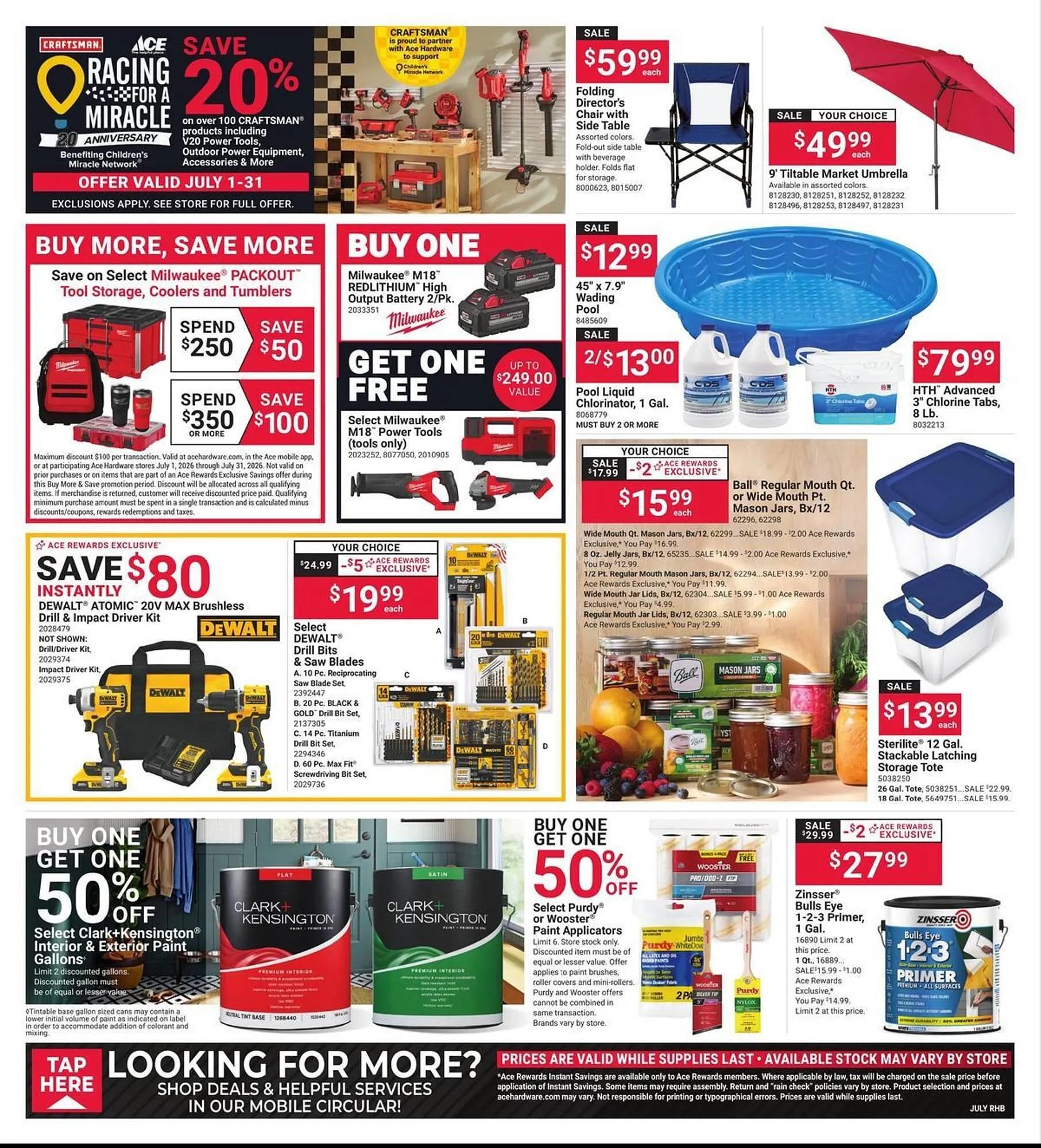 Weekly ad Ace Hardware flyer from July 1 to July 31 2026 - Page 2