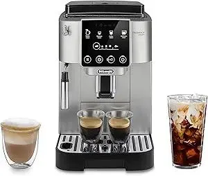 De'Longhi Magnifica Start Automatic Espresso Machine with Manual Milk Frother & Built in Grinder - 3 One-Touch Recipes, Easy-to-Clean, Home Barista Coffee Maker for Lattes, Cappuccino, Iced Coffee