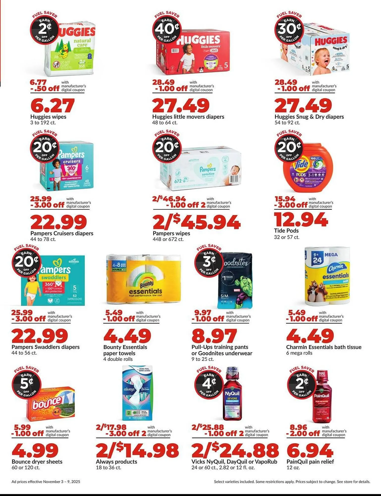 Weekly ad Hy-Vee weekly ad from November 3 to November 9 2025 - Page 9