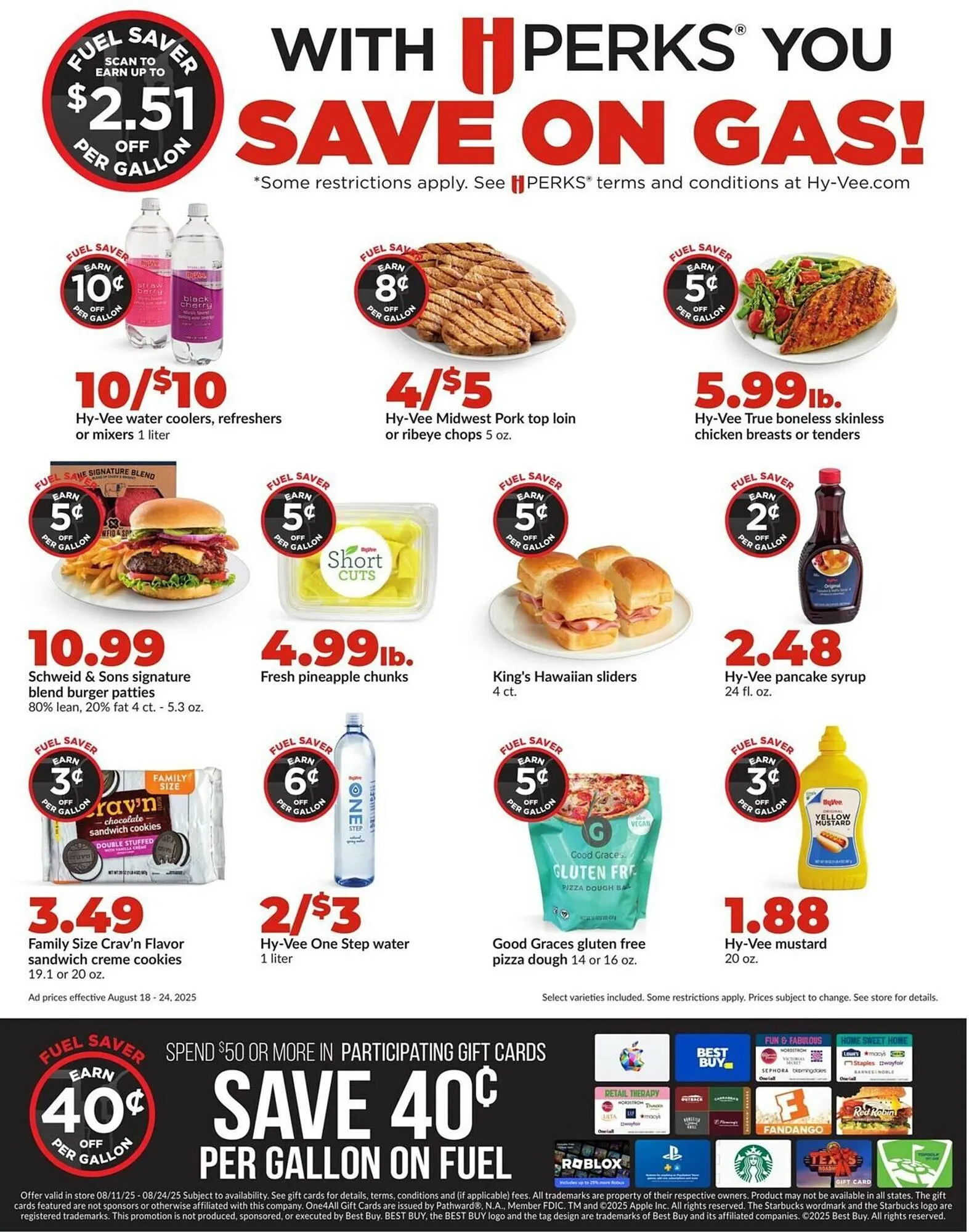 Weekly ad Hy-Vee Weekly Ad from August 18 to August 24 2025 - Page 6