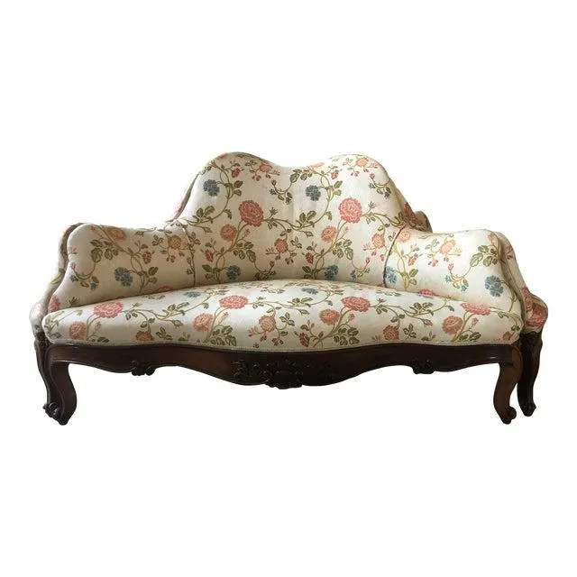 Late 19th Century Italian Composition of 4 Original Sofa