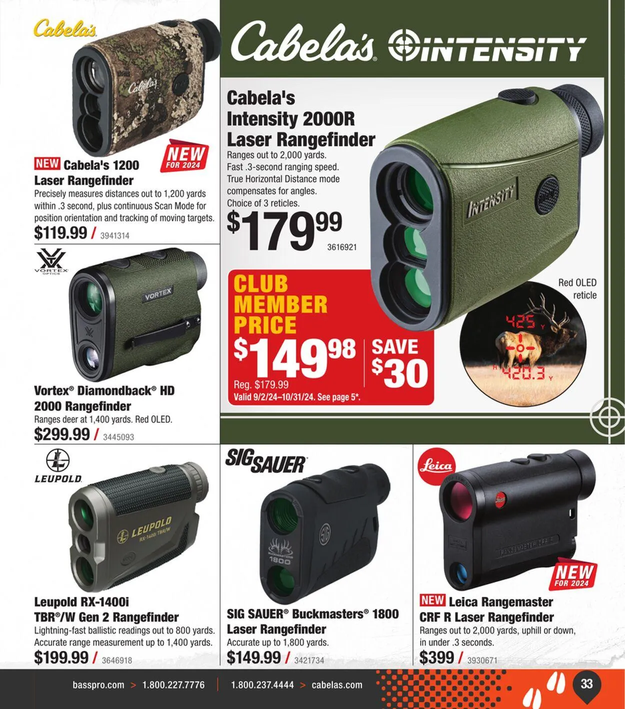 Weekly ad Bass Pro Current weekly ad from September 11 to September 25 2024 - Page 217