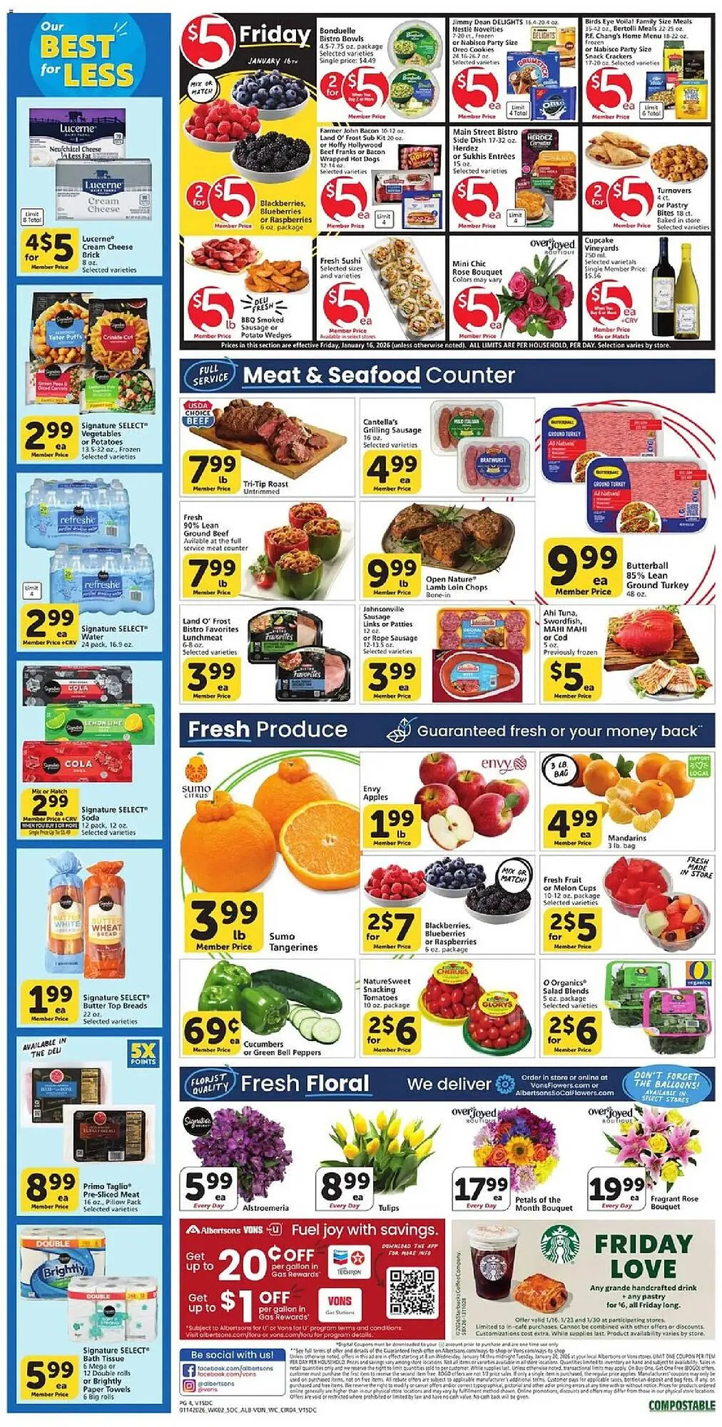 Weekly ad Vons weekly ad from January 14 to January 20 2026 - Page 4