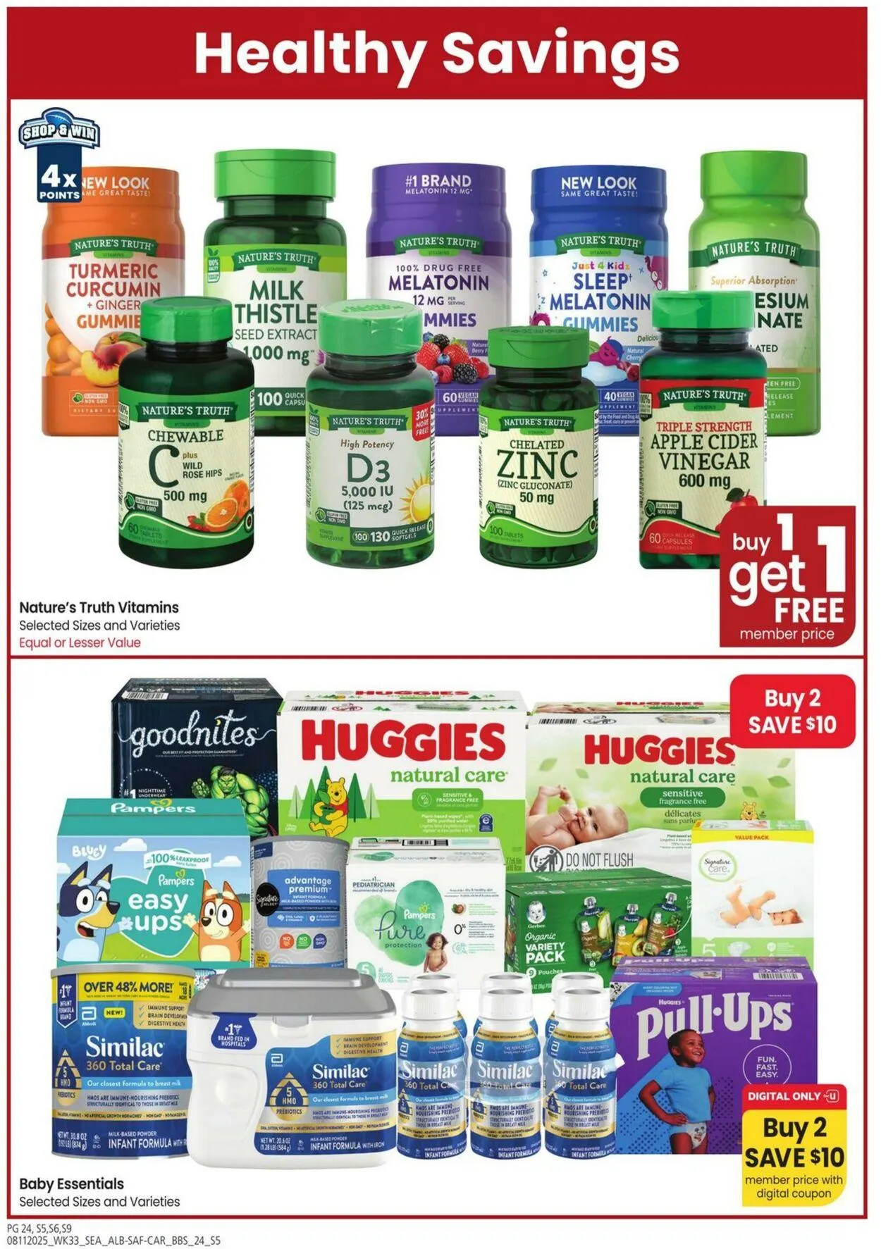 Weekly ad Carrs from August 11 to September 7 2025 - Page 24