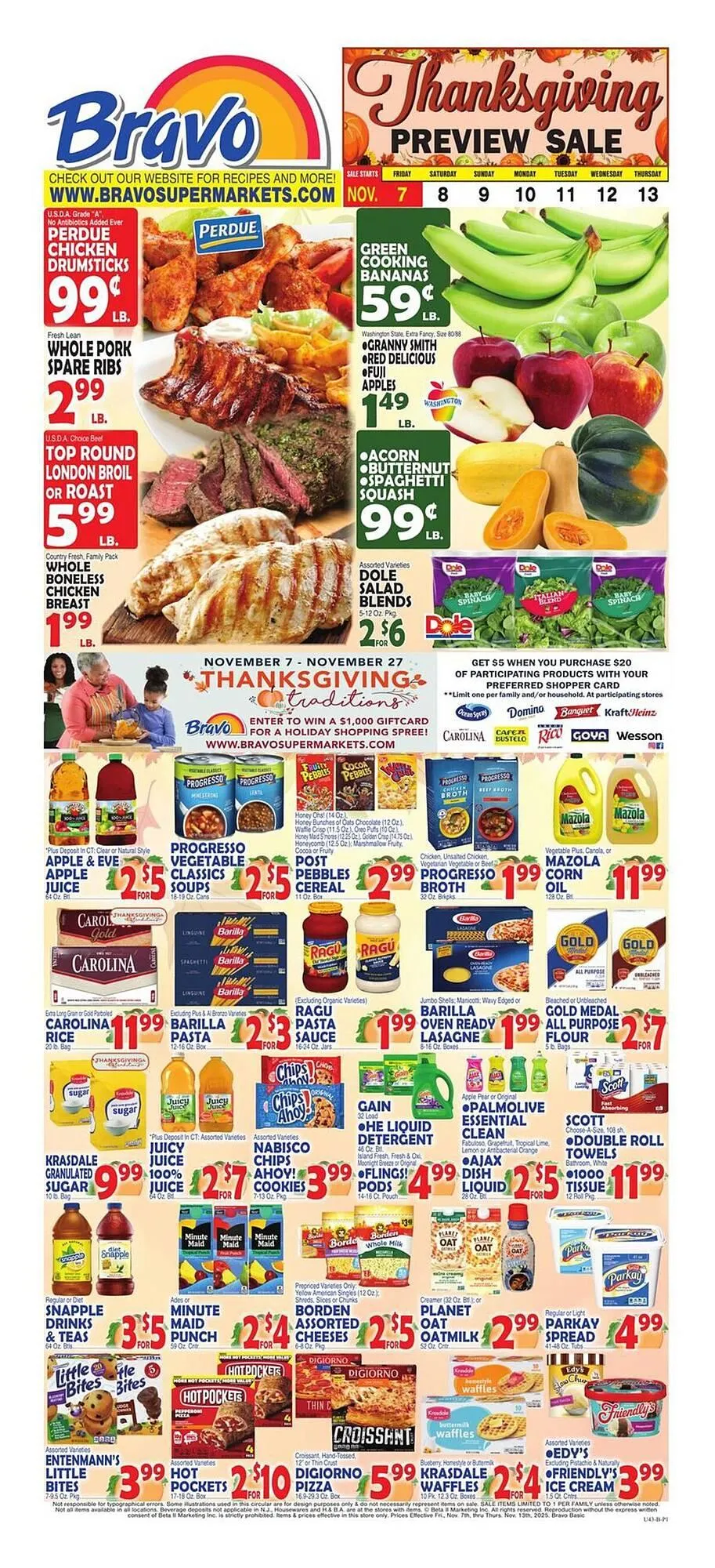 Bravo Supermarkets weekly ad - 1