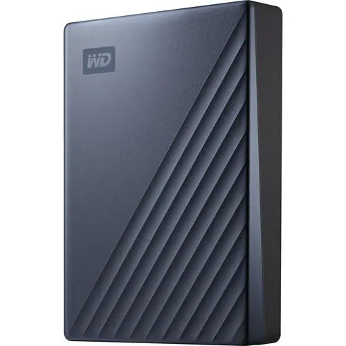 WD 5TB My Passport Ultra USB 3.0 Type-C External Hard Drive (Blue)