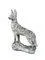 Concrete Stone Shepard Garden Dog Ornament Sculpture, 1950s